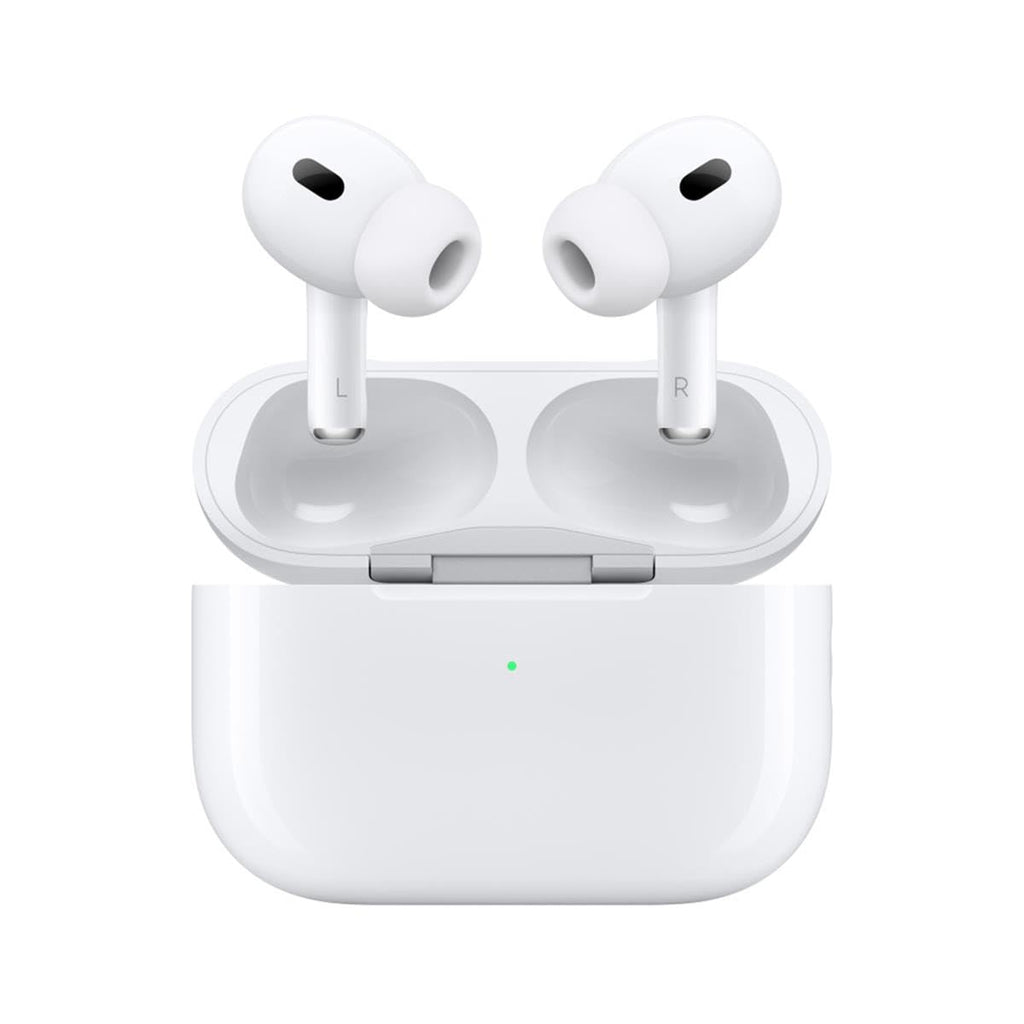 Apple AirPods Pro 2 Wireless Earbuds, Active Noise Cancellation, Hearing Aid Feature, Bluetooth Headphones, Transparency, Personalized Spatial Audio, High-Fidelity Sound, H2 Chip, USB-C Charging
