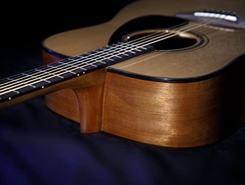 Yamaha 6 String Beginner Solid Spruce Top Traditional Western Dreadnought Acoustic Guitar With Rosewood FIngerboard, Natural Finish, Right, (FG800J NT)