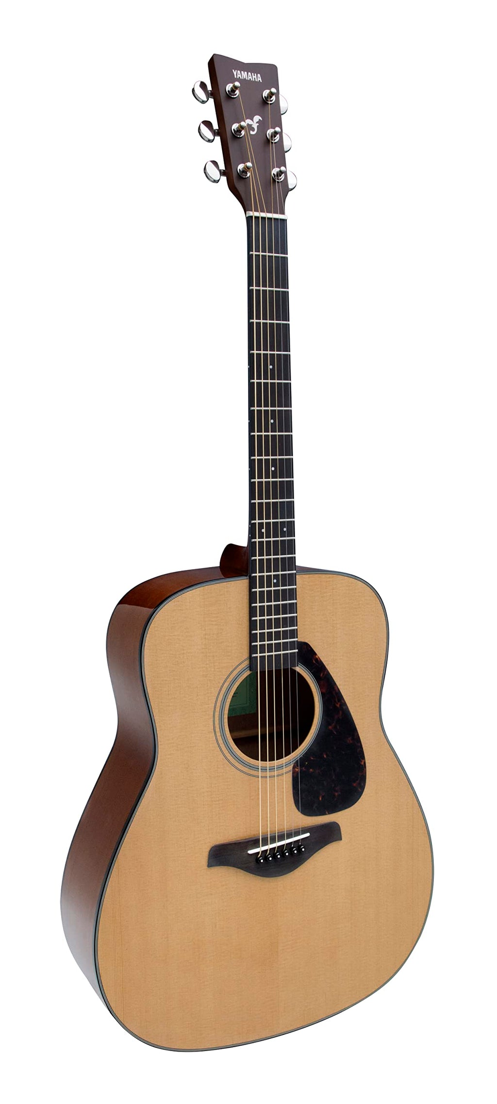 Yamaha 6 String Beginner Solid Spruce Top Traditional Western Dreadnought Acoustic Guitar With Rosewood FIngerboard, Natural Finish, Right, (FG800J NT)