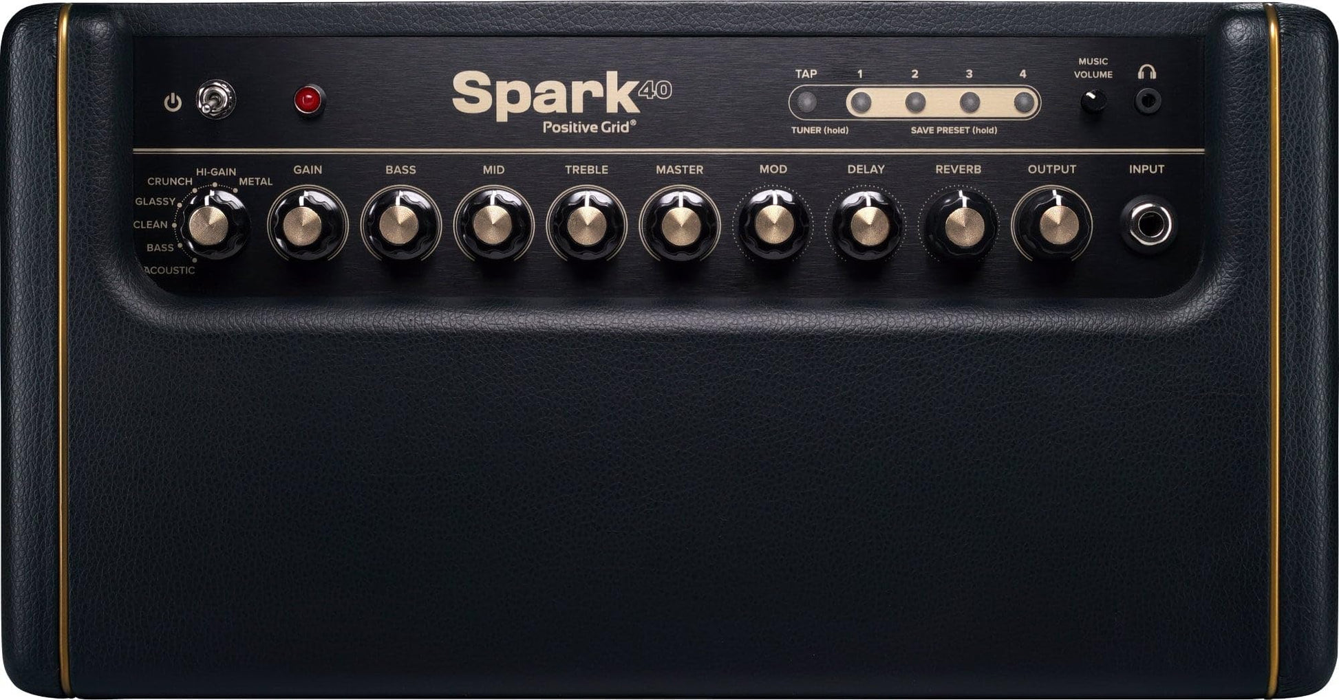 Positive Grid Spark Guitar Amplifier + Traveler Bag Bundle - Electric, Bass and Acoustic Guitar 40-Watt Combo Amp Including Spark Mobile App