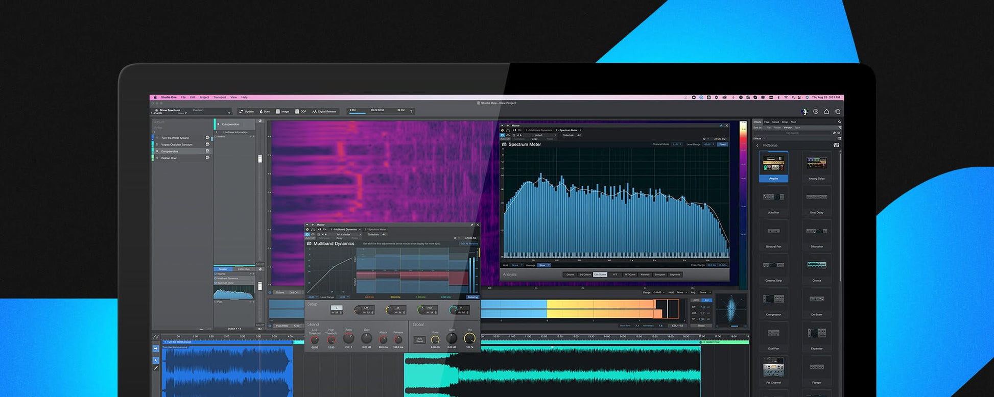 PreSonus AudioBox USB 96 Recording Bundle with Studio Monitors, Condenser Mic, Isolation Shield & Software – Complete Home Studio Kit for Music Production & Podcasting