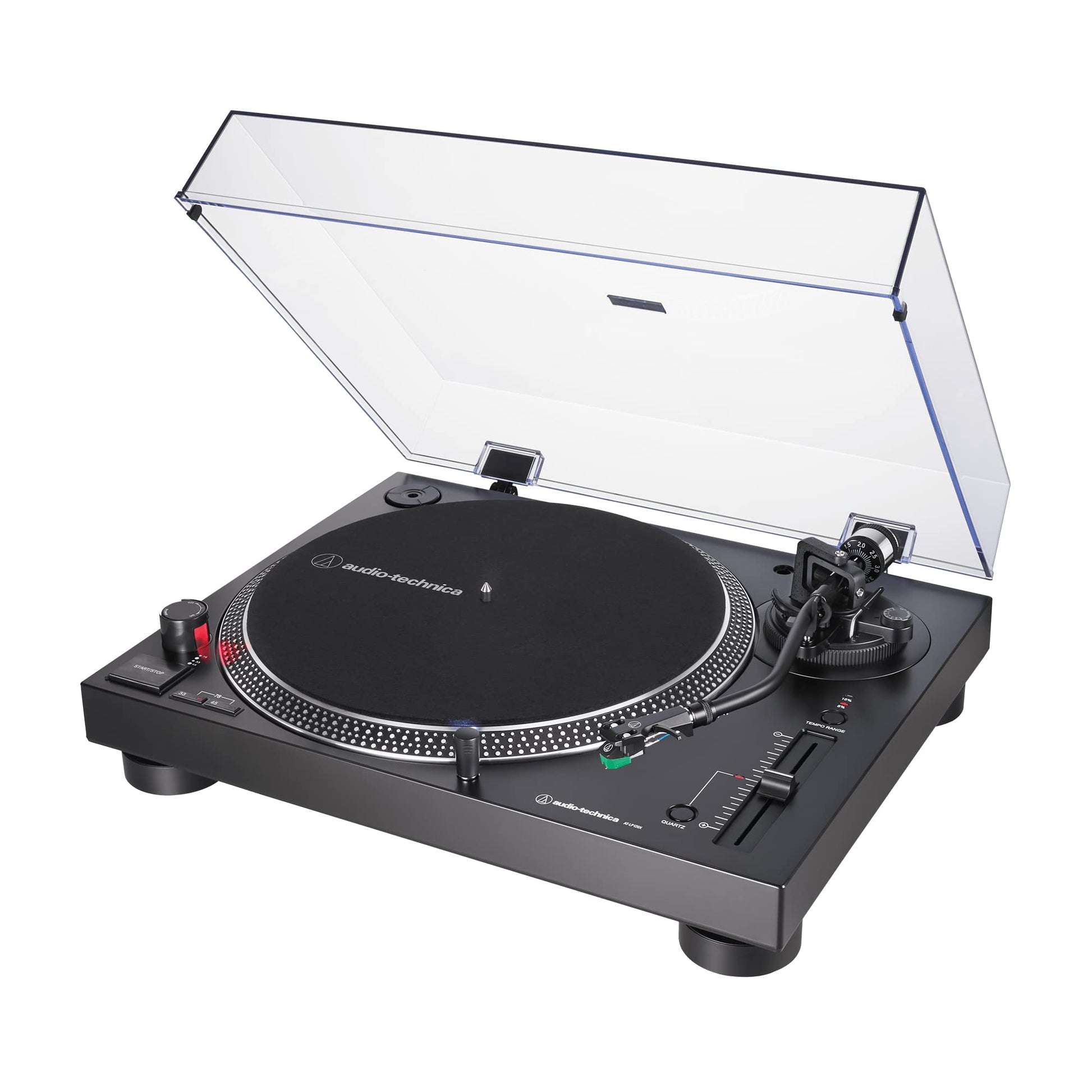 Audio-Technica AT-LP120XUSB-BK Direct-Drive Turntable (Analog & USB), Fully Manual, Used