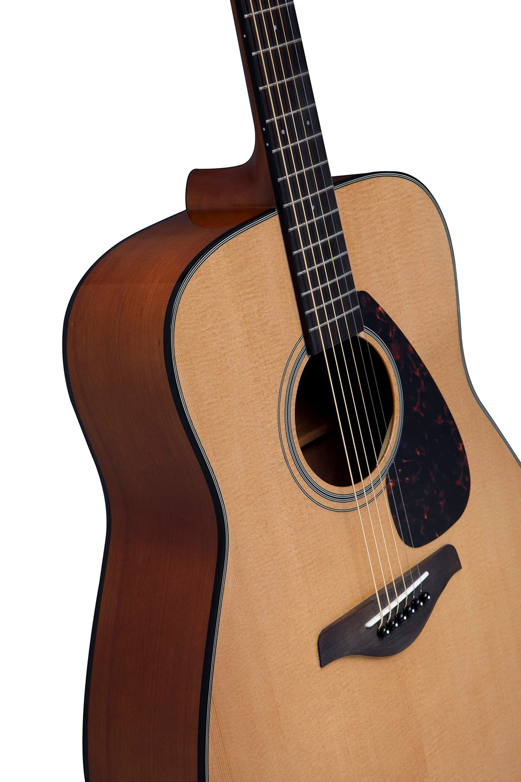 Yamaha 6 String Beginner Solid Spruce Top Traditional Western Dreadnought Acoustic Guitar With Rosewood FIngerboard, Natural Finish, Right, (FG800J NT)